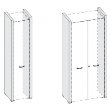 Декоративные боковые панели высоких шкафов